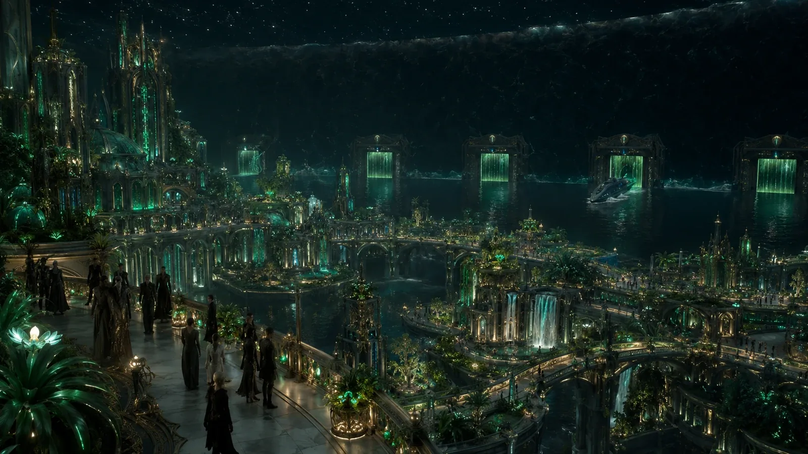 The garden city skyline of Seraphel