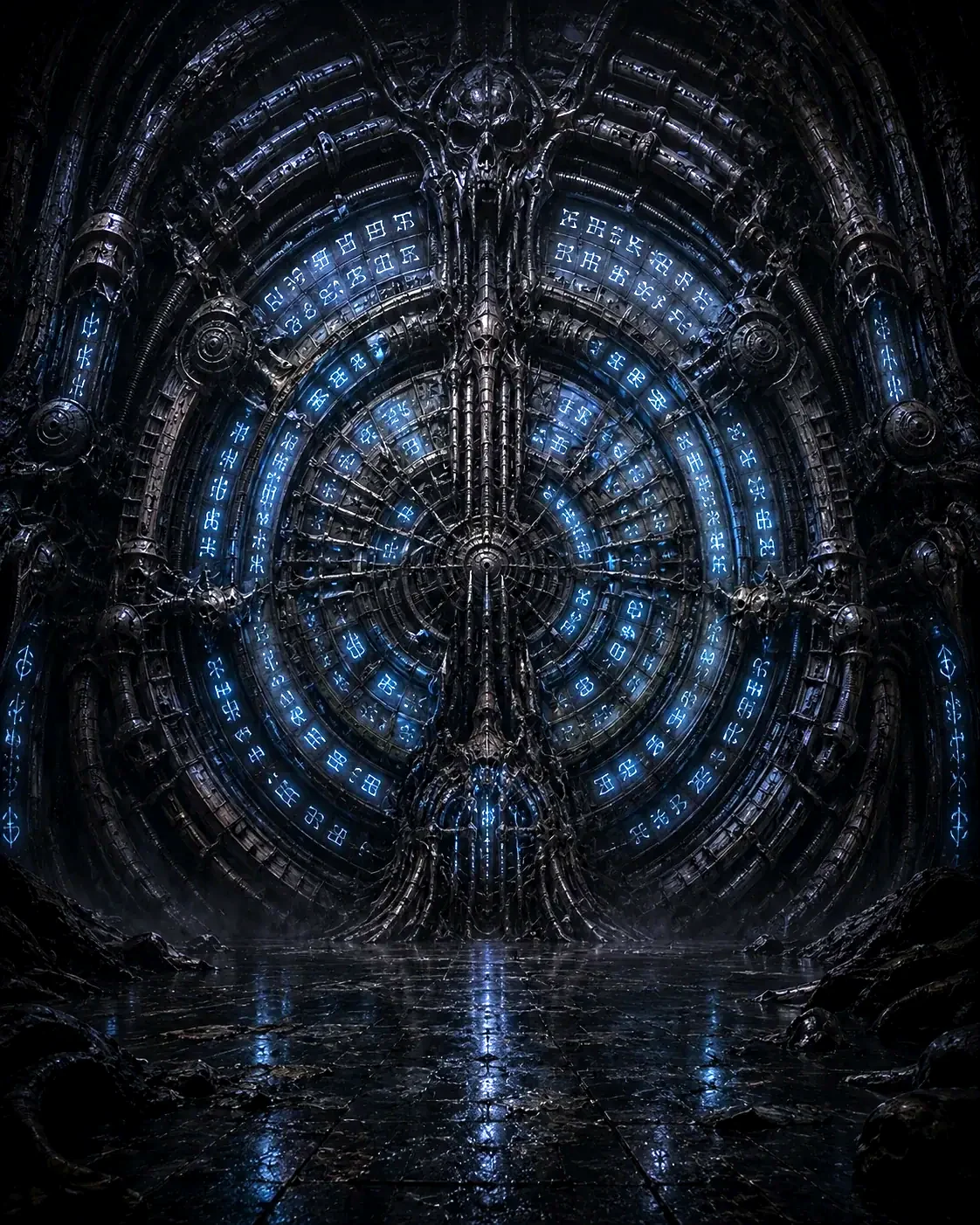 The sealed Vault door
